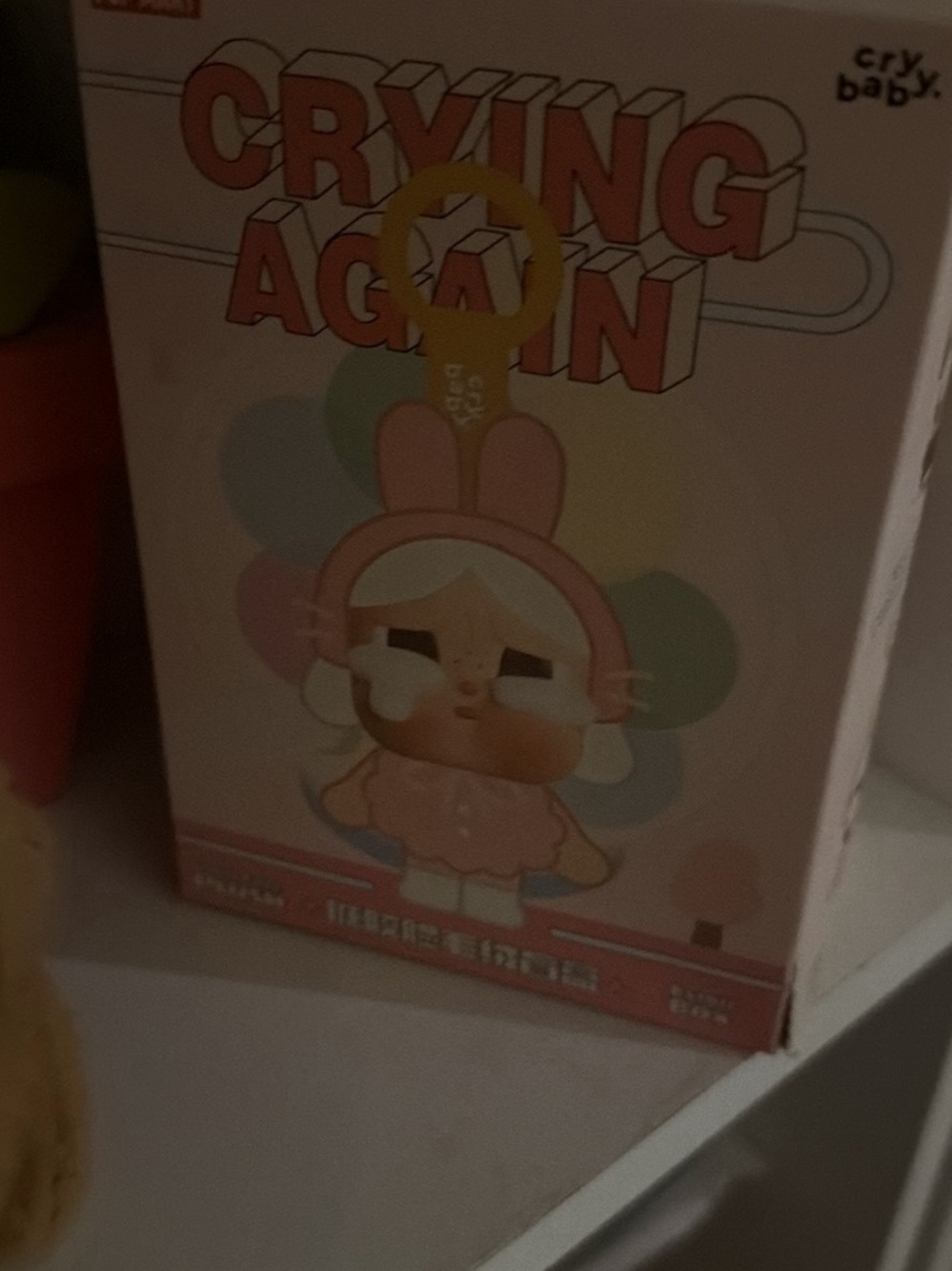 Crying Again Keychain Blind Box - Pink Character